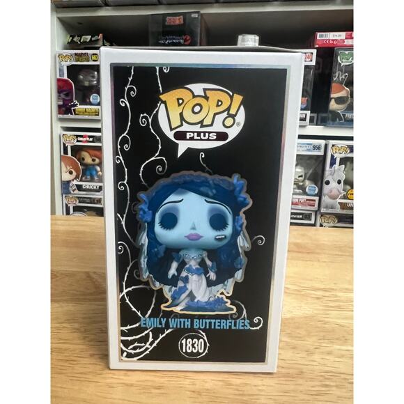 Emily Butterflies Funko Pop PLUS Corpse Bride #1830 Tim Burton Movies Animation - Picture 2 of 6